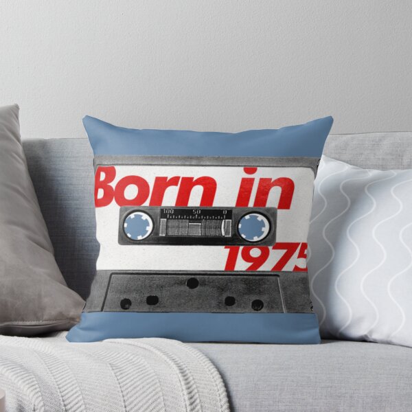 Item preview, Born in 1975   Retro Style Cassette Birthday  designed and sold by Onapproach.