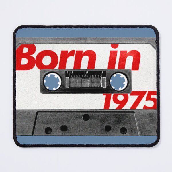 Item preview, Born in 1975 Retro Style Cassette Birthday designed and sold by Onapproach.