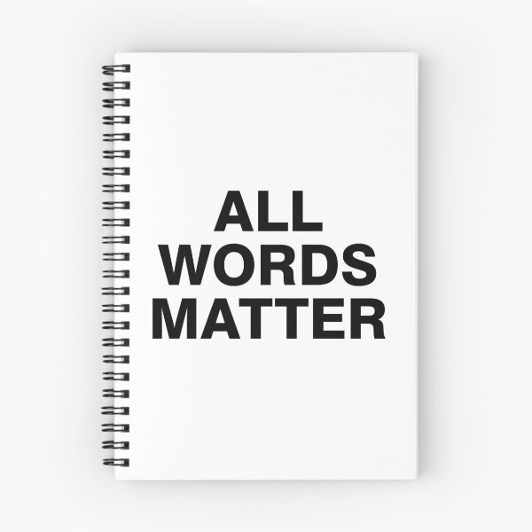 Item preview, All words matter designed and sold by allthetees.
