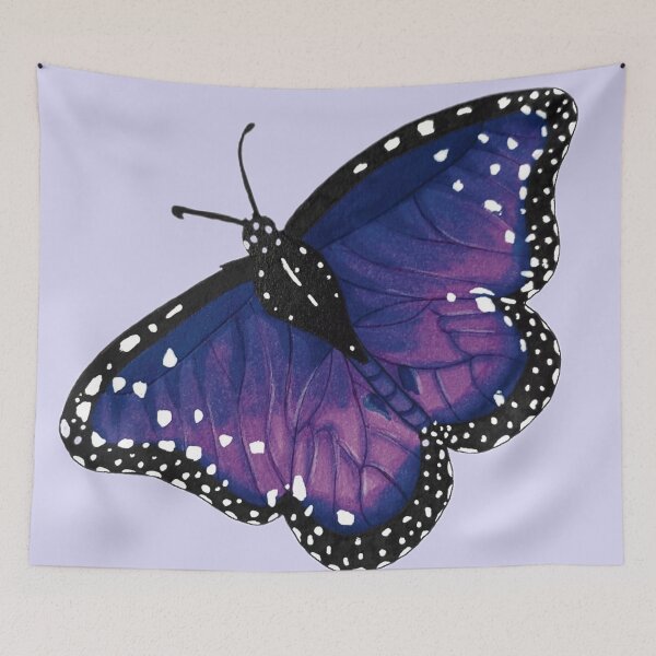 Item preview, Blue Violet Butterfly designed and sold by KayleeRoseArt.