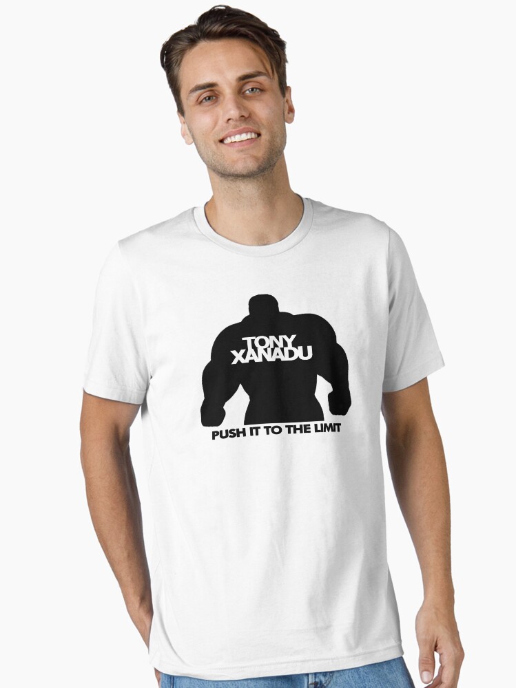 Thumbnail 1 of 7, Essential T-Shirt, Tony Xanadu - Push it to the Limit designed and sold by TonyXanadu.