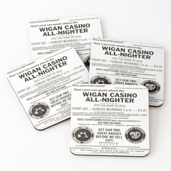 Item preview, WIGAN CASINO designed and sold by flamanwhittm.