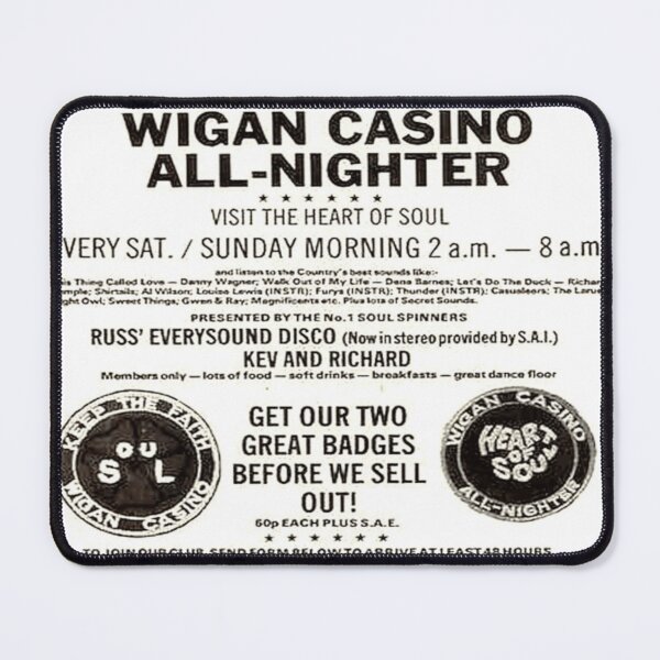 Item preview, WIGAN CASINO designed and sold by flamanwhittm.