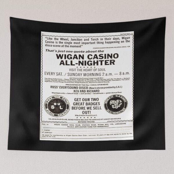 Item preview, WIGAN CASINO designed and sold by flamanwhittm.