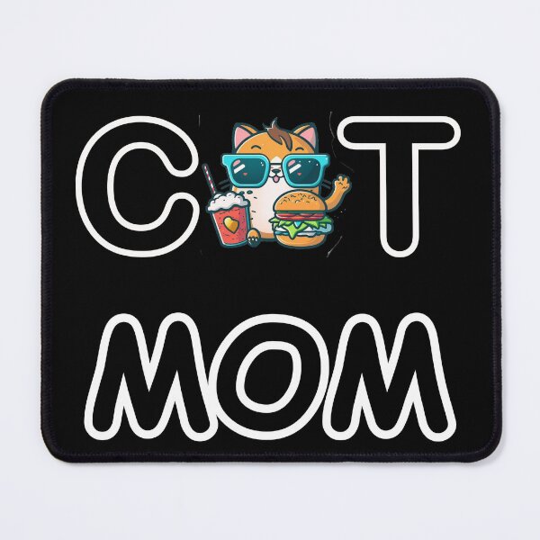 Item preview, Meow Cat Mom-Funny Cat designed and sold by FridPix.