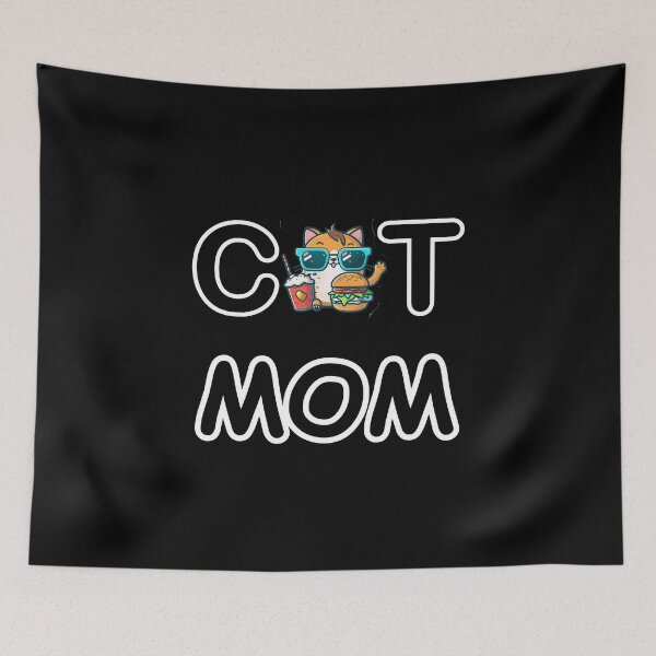 Item preview, Meow Cat Mom-Funny Cat designed and sold by FridPix.