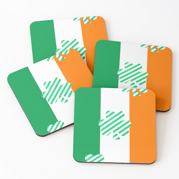 Item preview, Green Shamrock Pattern Irish Clover designed and sold by Digitalme Designs.