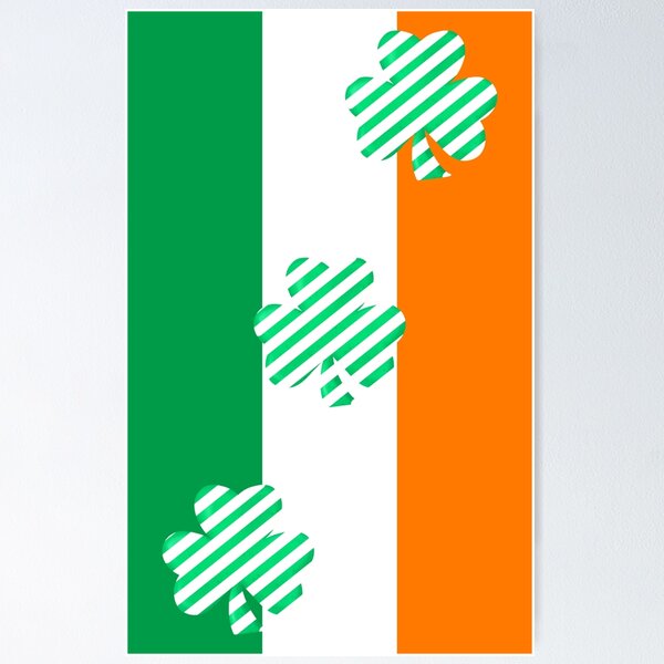 Item preview, Green Shamrock Pattern Irish Clover designed and sold by Digitalme Designs.