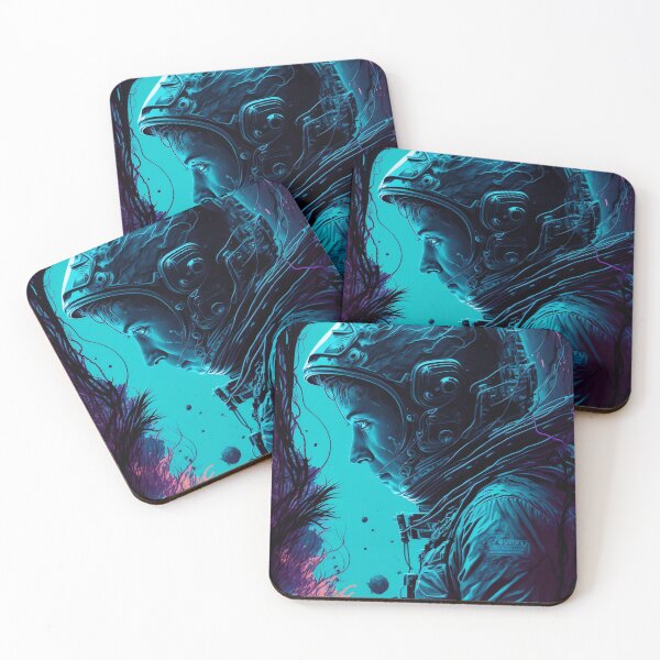 Item preview, Astronaut on Abstract Background designed and sold by Giggl'n Gopher.