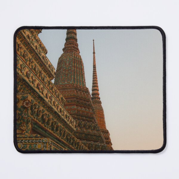 Item preview, Second view from three stupa in a row at Wat Pho temple. designed and sold by kall3bu.