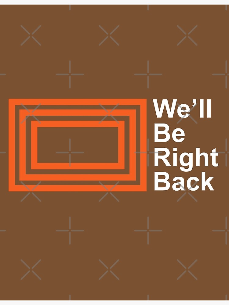 Discover The Eric Andre Show - We'll Be Right Back Shirt Premium Matte Vertical Poster