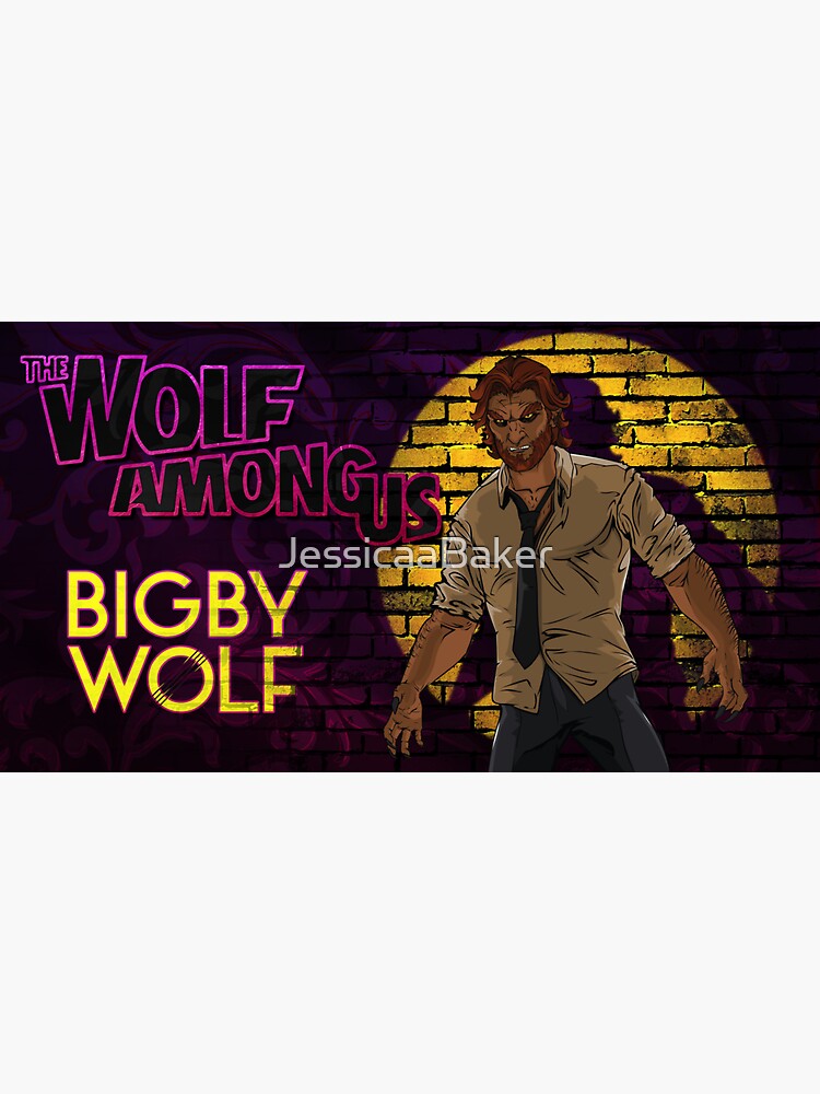 "The Wolf Among Us" Sticker by JessicaaBaker Redbubble