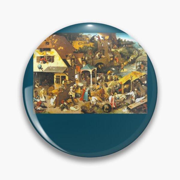 Item preview, HD Netherlandish Proverbs by Pieter Bruegel the Elder HIGH DEFINITION  designed and sold by ladotwhecoxyin.