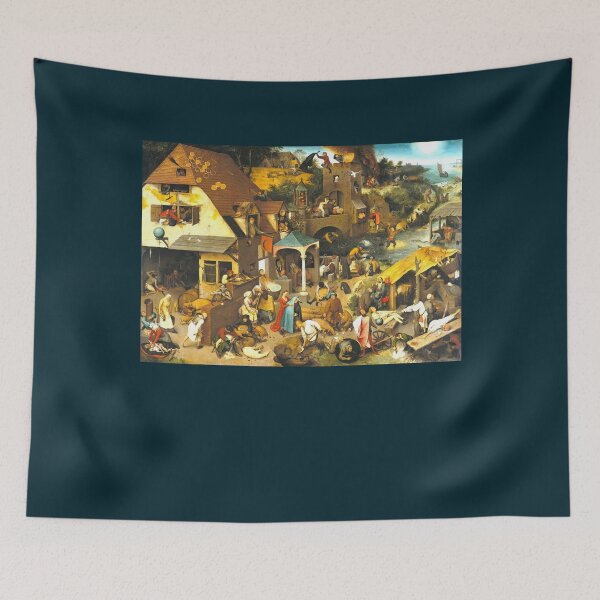 Item preview, HD Netherlandish Proverbs by Pieter Bruegel the Elder HIGH DEFINITION  designed and sold by ladotwhecoxyin.
