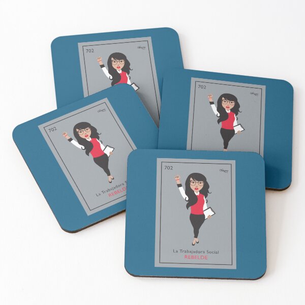 Item preview, La Trabajadora Social Rebelde Black Hair  designed and sold by ladotwhecoxyin.
