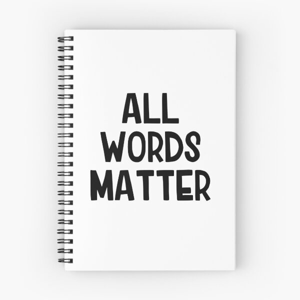 Item preview, All words matter designed and sold by allthetees.