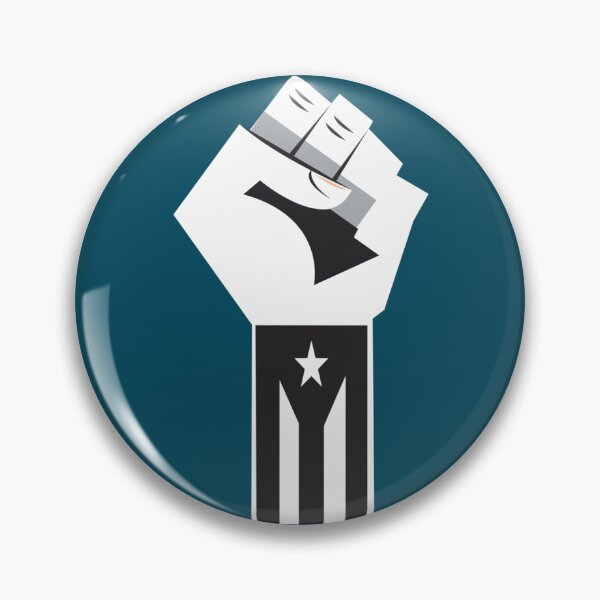 Item preview, Puerto  Rican black flag power to people  designed and sold by ladotwhecoxyin.