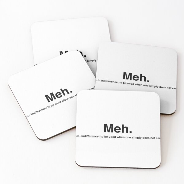 Item preview, MEH! designed and sold by Unik Store.