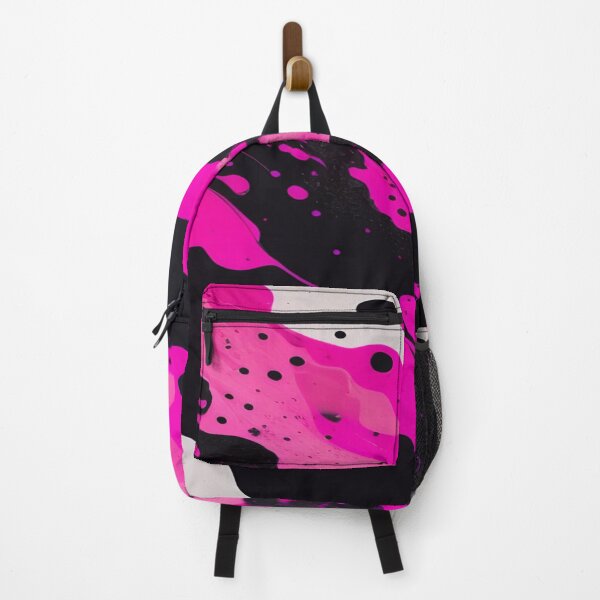 Item preview, Abstract Black and Pink Paint Splatter designed and sold by calibrit.