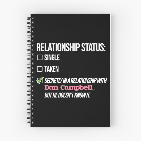 Item preview, Dan Campbell - Relationship designed and sold by 2Girls1Shirt.