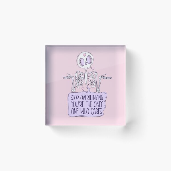 Item preview, Stop overthinking  designed and sold by Jess.a.creates.