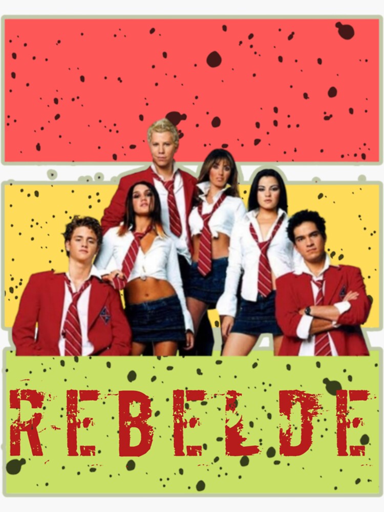 RBD Rebelde Sticker sheet on sale and poster