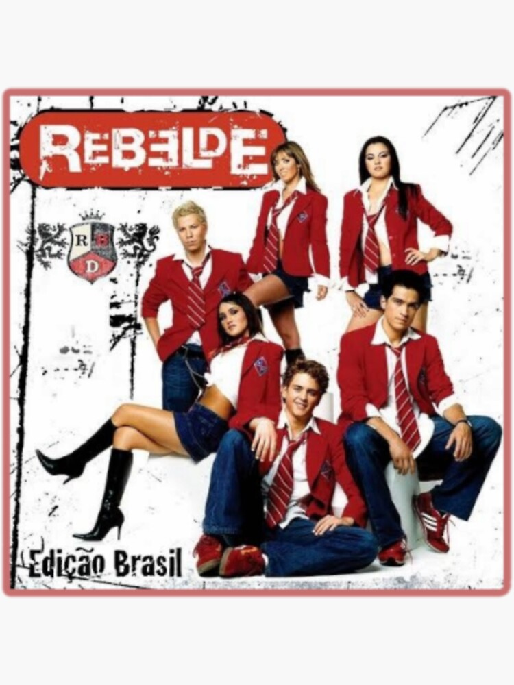 Popular RBD Rebelde Sticker sheet and poster