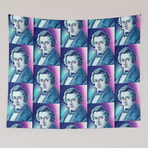 Item preview, Frédéric Chopin Artwork | Frédéric Chopin Portrait | Frédéric Chopin Wall Art  designed and sold by Suyogsonar25.