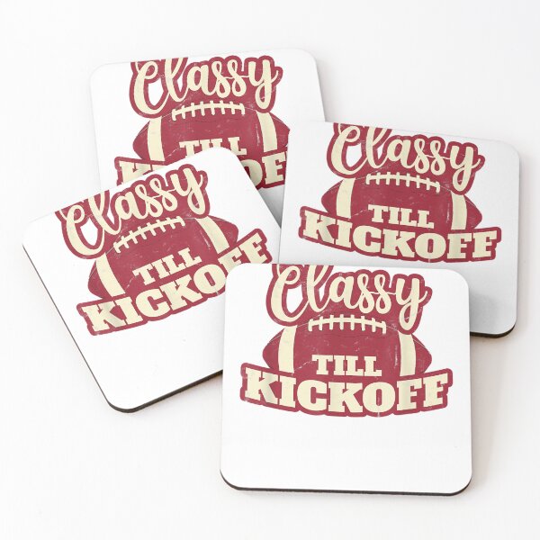 Item preview, Football Girl Gift Classy Till Kickoff Fall Football Fan  designed and sold by guyebeder.