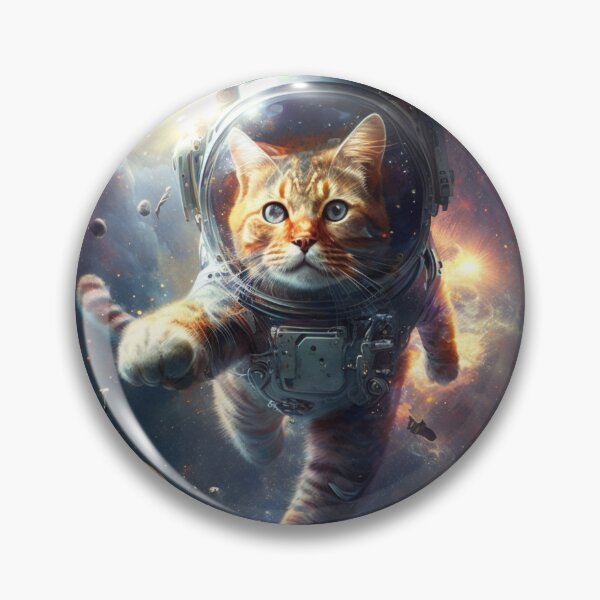 Item preview, Cat in space designed and sold by Miszlerpapashop.