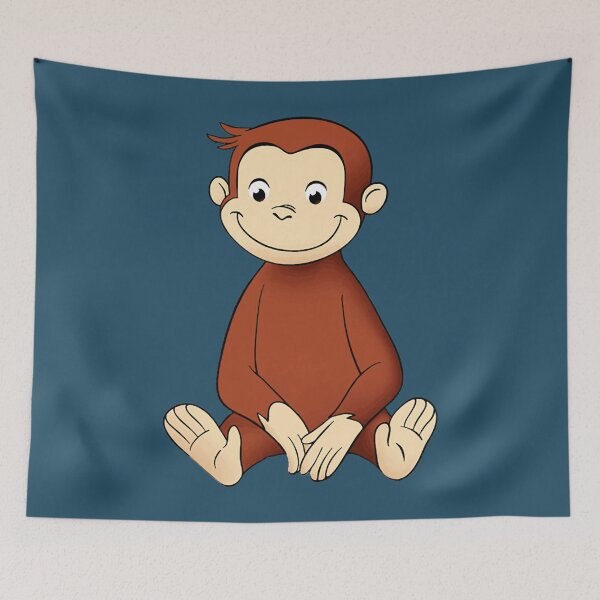 Item preview, monkey curious george   designed and sold by LukePritchard.