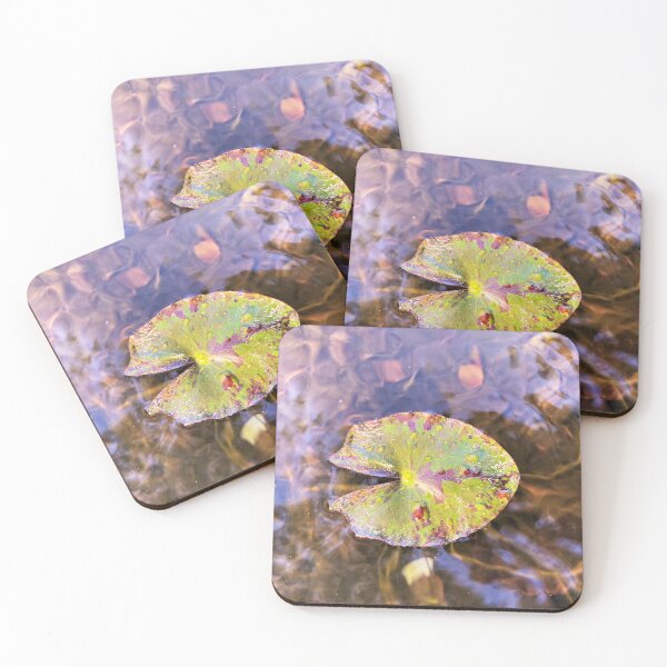 Item preview, Leaf on the Water with Purple Light designed and sold by Miranda the Artist.