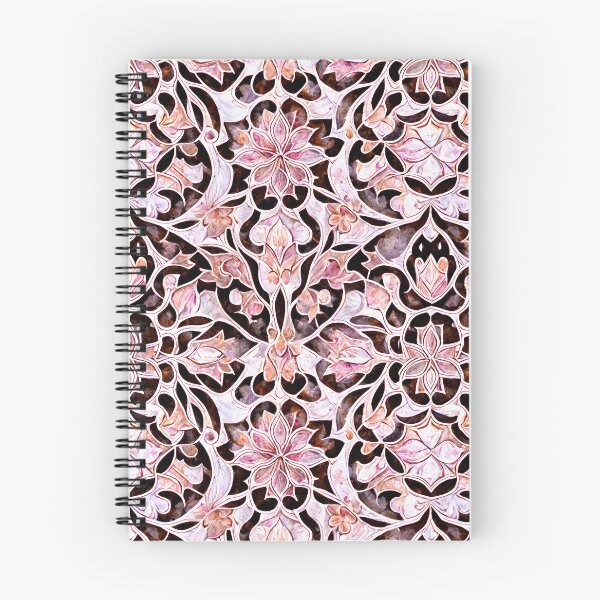 Item preview, Turkish Traditional Floral Pattern design In Pink  designed and sold by m14arts.