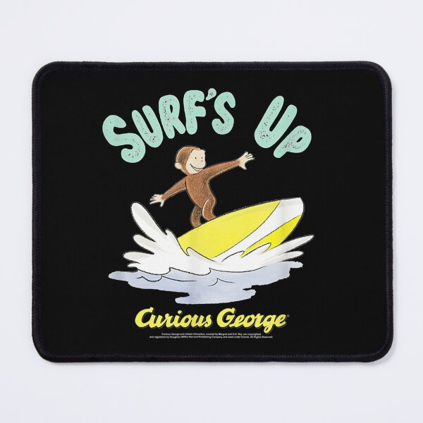 Item preview, Curious George Surfs Up Surfing Portrait. designed and sold by LukePritchard.