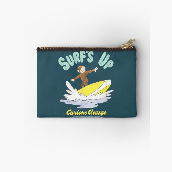 Item preview, Curious George Surfs Up Surfing Portrait. designed and sold by LukePritchard.