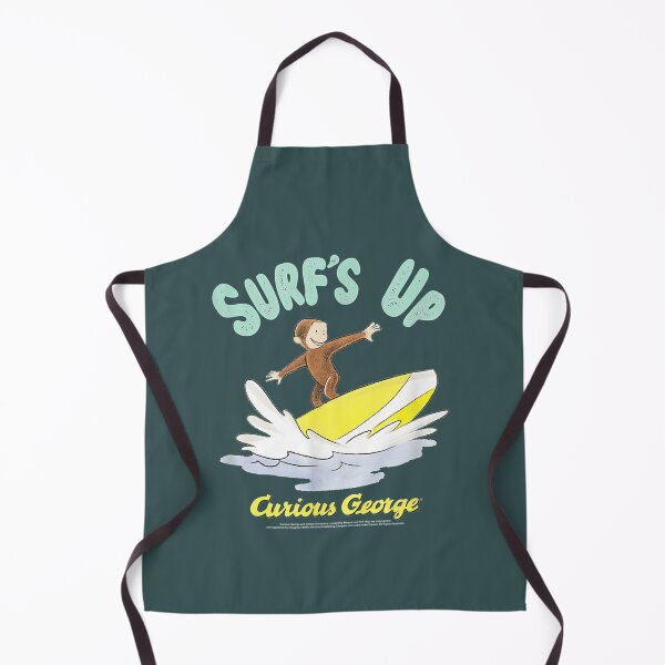 Item preview, Curious George Surfs Up Surfing Portrait. designed and sold by LukePritchard.