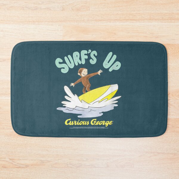 Item preview, Curious George Surfs Up Surfing Portrait. designed and sold by LukePritchard.