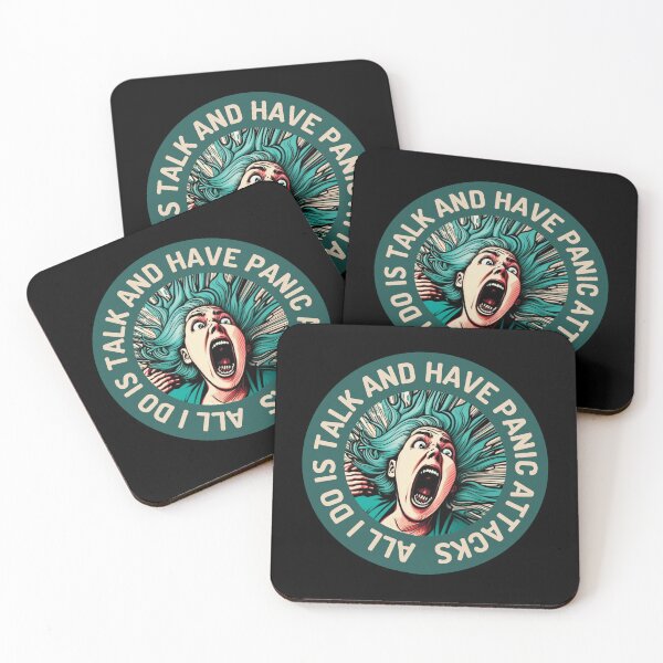 Item preview, All I Do Is Talk And Have Panic Attacks designed and sold by designerpriti.
