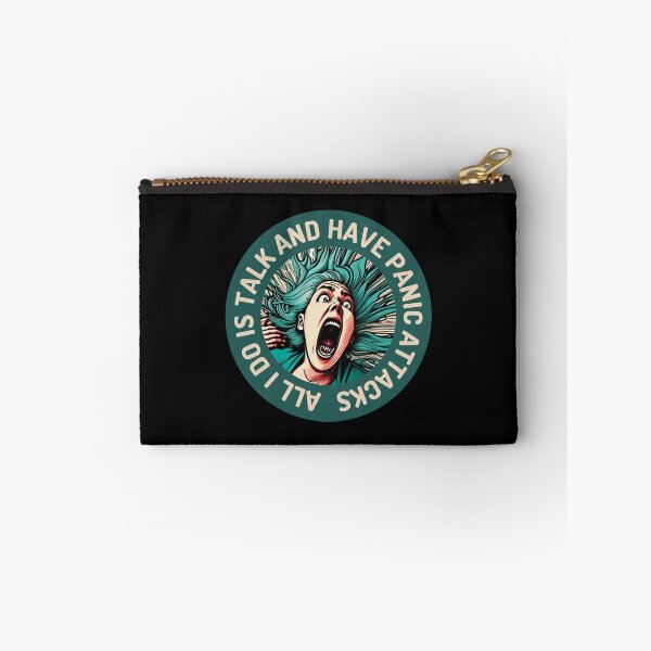 Item preview, All I Do Is Talk And Have Panic Attacks designed and sold by designerpriti.