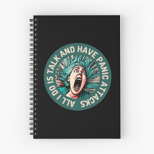 Item preview, All I Do Is Talk And Have Panic Attacks designed and sold by designerpriti.