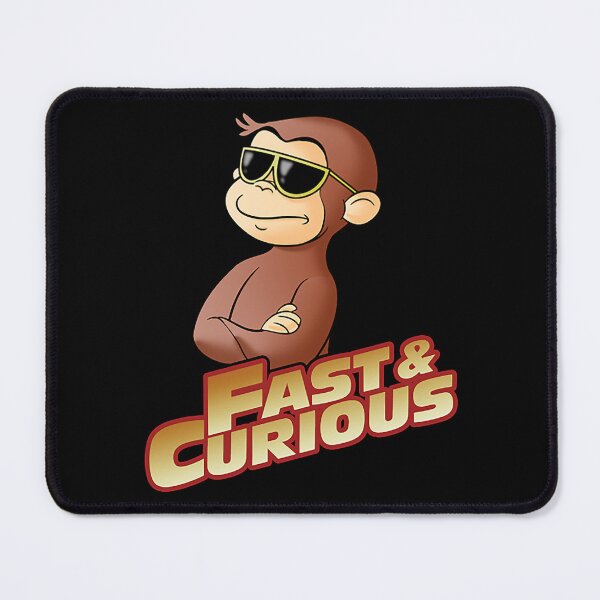 Item preview, Curious George T-ShirtFAST AND CURIOUS. designed and sold by LukePritchard.