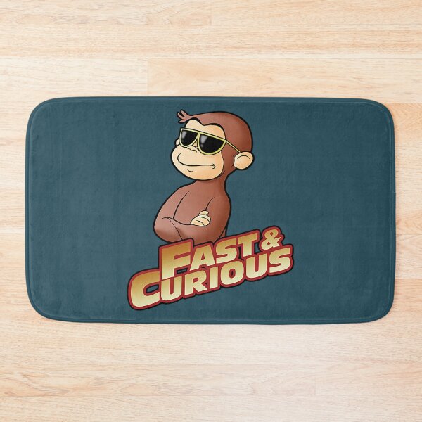 Item preview, Curious George T-ShirtFAST AND CURIOUS. designed and sold by LukePritchard.