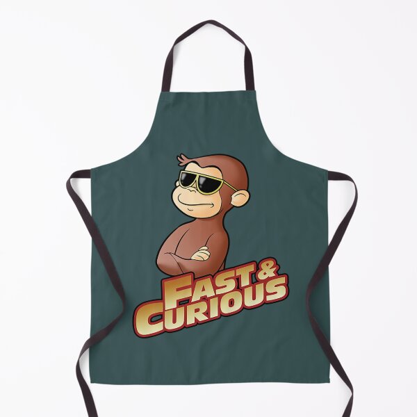 Item preview, Curious George T-ShirtFAST AND CURIOUS. designed and sold by LukePritchard.