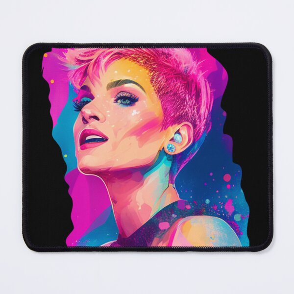 Artikelvorschau, Popstar-Aufkleber/T-Shirt-Design im trendigen rosa Pixie-Schnitt entworfen und verkauft von yumeokoete.