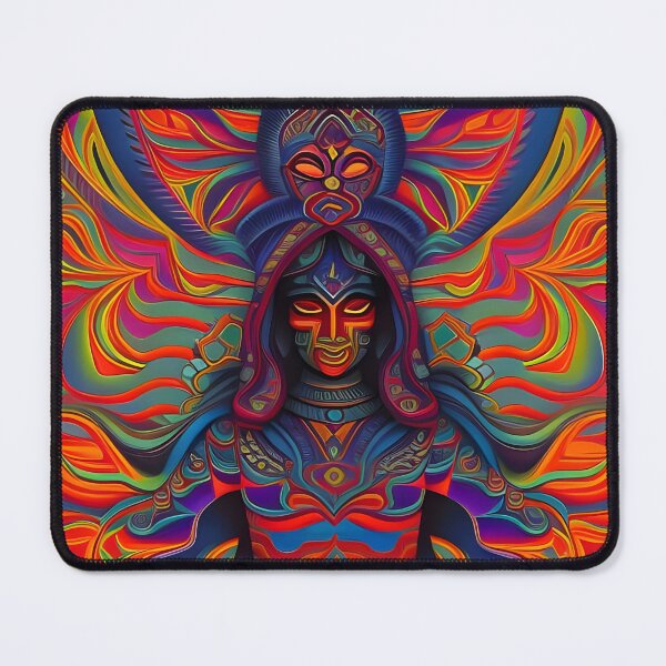 Item preview, New World Gods (2) - Mesoamerican Inspired Psychedelic Art designed and sold by TheThirdEye.