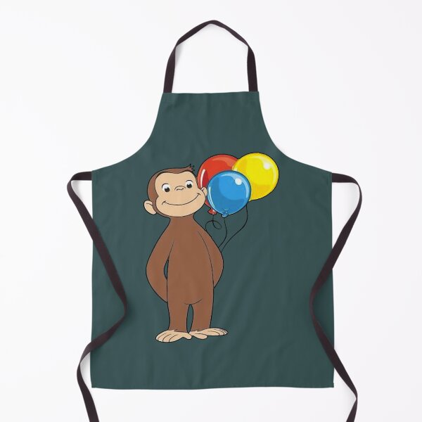 Item preview, Curious George with balloons Active. designed and sold by LukePritchard.
