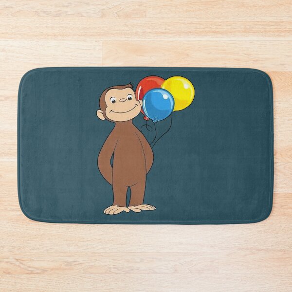 Item preview, Curious George with balloons Active. designed and sold by LukePritchard.