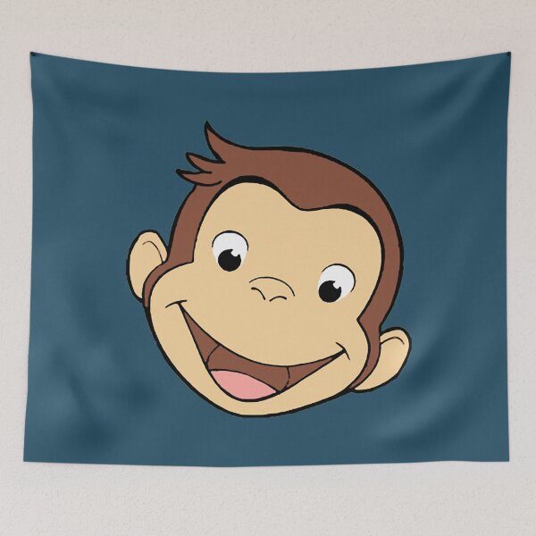 Item preview, face george monkey. designed and sold by LukePritchard.