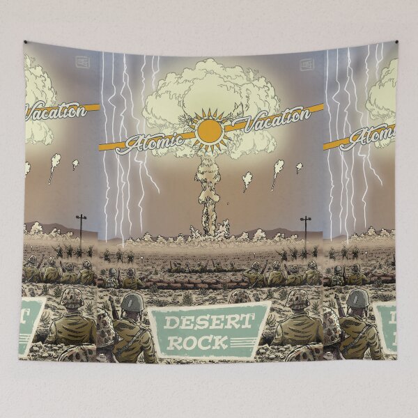 Item preview, Atomic Vacation at Desert Rock designed and sold by matjackson.