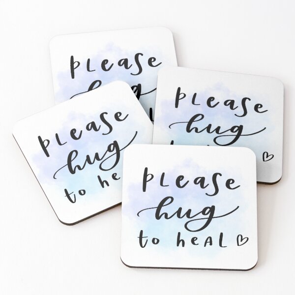 Item preview, Please hug to heal designed and sold by Dreamxwords.